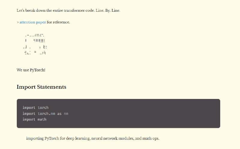 Transformers Breakdown：深入剖析Transformer架构的代码解析项目