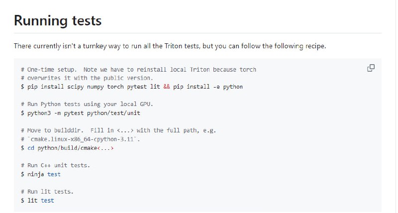Triton-语言和编译器：为编写高效的自定义深度学习原语而设计的编程语言和编译器，旨在提供比CUDA更高的生产力和灵活性