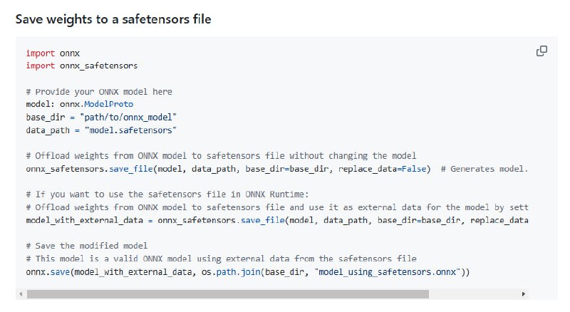 onnx-safetensors：让ONNX模型与safetensors无缝对接，轻松实现高效、安全的模型权重管理