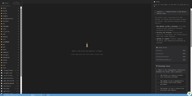 Linux Kernel Explorer：在线看&学习Linux源码