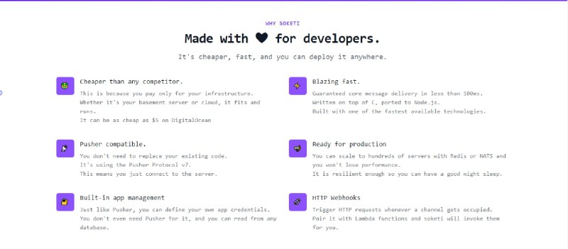 Soketi，简单、快速和弹性的开源 WebSockets 服务器