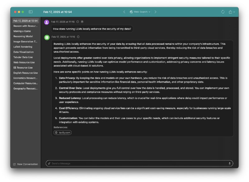 Sidekick：一款原生macOS应用，本地运行的AI助手，无需额外软件，即可从你的文件、文件夹和网站中获取信息，所有对话本地完成，数据本地保存
