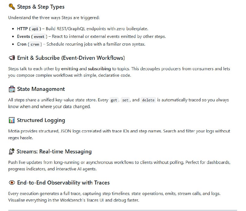 Motia：AI Agents的缺失后台，一站式统一后端框架，整合API、后台任务、事件与智能代理，轻松构建复杂工作流