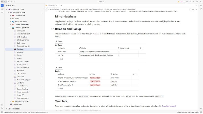 SiYuan：一款隐私优先、自托管、开源的知识管理软件，帮助你高效整理和管理个人知识