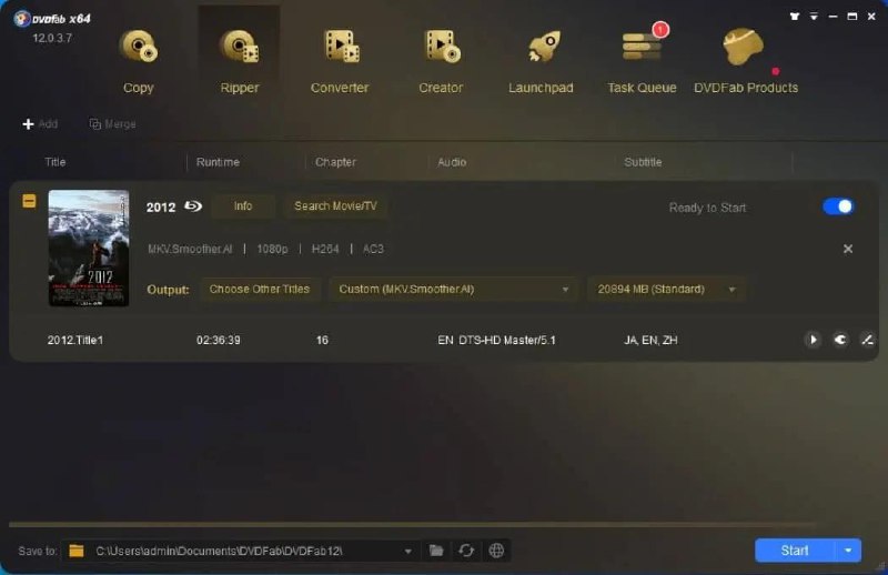 DVDFab Smoother AI - 视频流畅增强工具[Windows][$89.99→0]丨DVDFab Smoother AI 是一款视频流畅增强 #工具 ，它通过 AI 算法为你的视频自动补帧，支持将所有的视频都提升到 60 帧，支持多款显卡，可以利用 GPU 来提升整个修复速度截止时间：2022 年 4 月 16 日 15 时
