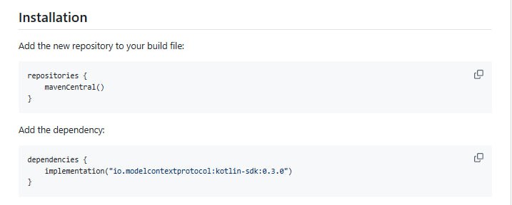 Model Context Protocol Kotlin SDK：为Kotlin开发者提供与LLM交互的标准化上下文协议支持
