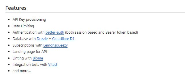 backend-api-kit：轻松打造可扩展、可盈利的后端API，一站式解决开发难题！| #API1. 集成API密钥管理和限流功能，保障API安全与稳定；2. 支持多种认证方式，包括会话和Bearer令牌；3. 提供完整的开发工具链，从数据库到测试一应俱全backend-api-kit：轻松打造可扩展、可盈利的后端API，一站式解决开发难题！| #API1. 集成API密钥管理和限流功能，保障API安全与稳定；2. 支持多种认证方式，包括会话和Bearer令牌；3. 提供完整的开发工具链，从数据库到测试一应俱全