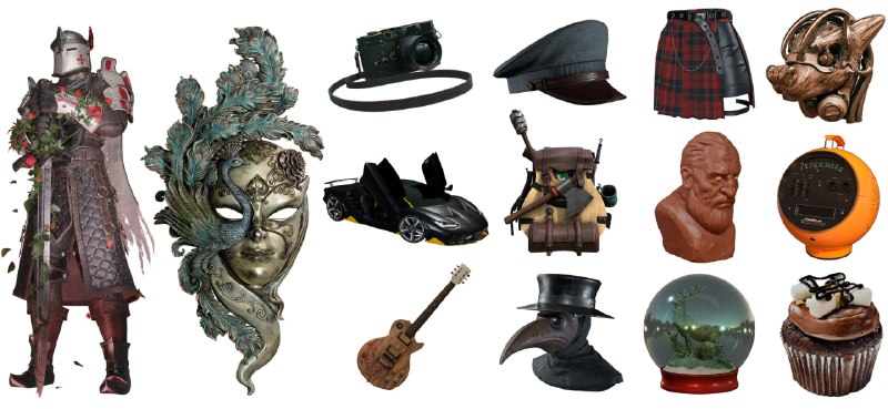 TexVerse：一个涵盖超85万高质量3D模型及高分辨率材质的大型开放数据集，专为视觉计算、图形学研究与应用打造