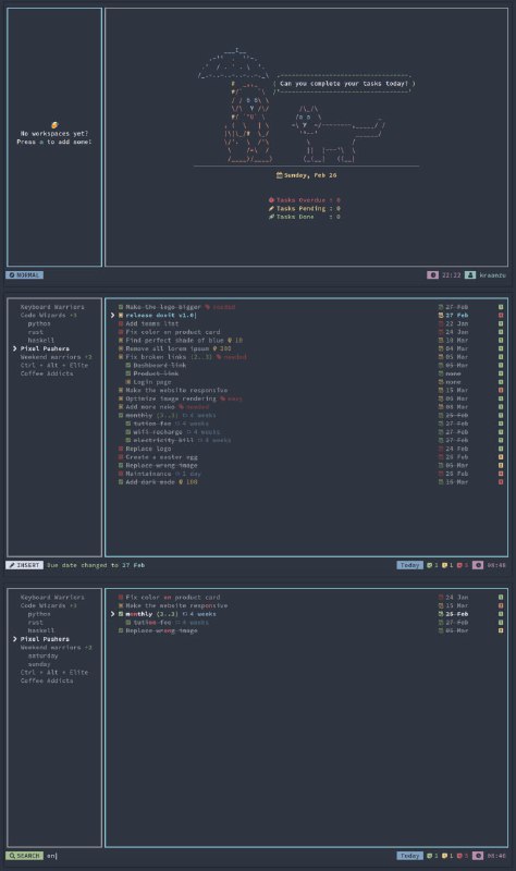 一款命令行 TODO 管理工具