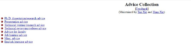 科研/学术写作资源集：Advice Collection | 地址Writing & Research resources | 地址《The Elements of Style (4th edition)》by Oliver Strunk | 地址#科研科研/学术写作资源集：Advice Collection | 地址Writing & Research resources | 地址《The Elements of Style (4th edition)》by Oliver Strunk | 地址#科研
