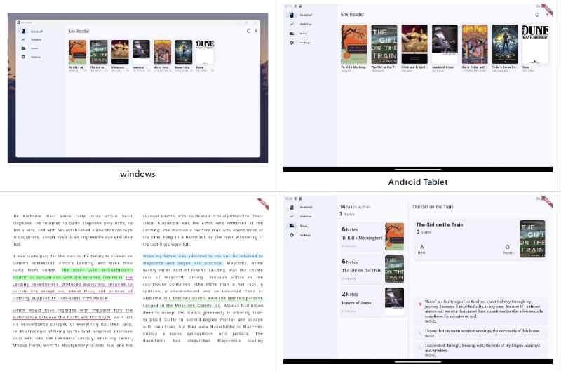 一款集成了强大 AI 能力的电子书阅读器，支持多种电子书格式，旨在提供更智能、更专注的阅读体验