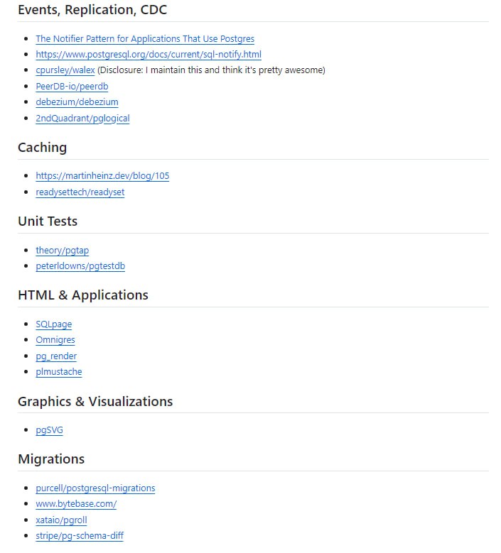 Postgres for Everything (e/postgres)：倡导使用PostgreSQL数据库解决各种问题的项目，旨在简化技术栈，提高开发效率Postgres for Everything (e/postgres)：倡导使用PostgreSQL数据库解决各种问题的项目，旨在简化技术栈，提高开发效率