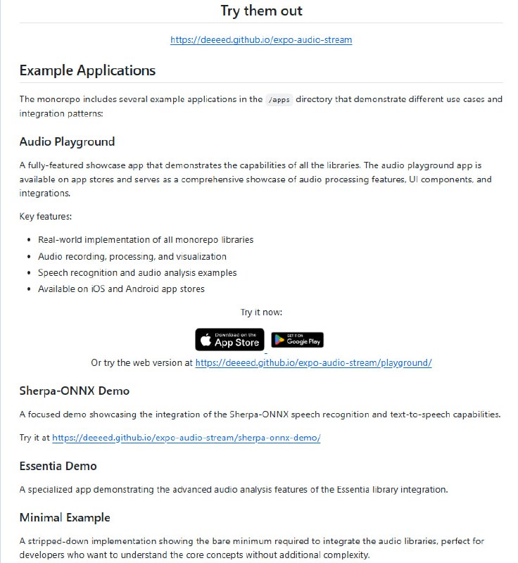 expo-audio-stream：一站式音频处理与流媒体库，为iOS、Android和Web平台提供强大的音频功能