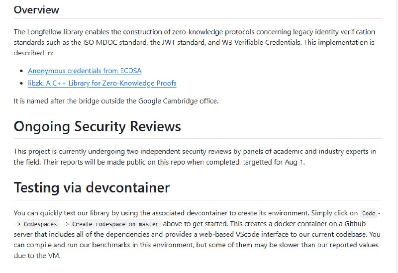 Longfellow ZK：谷歌开发的零知识证明库，助力安全高效的匿名身份验证