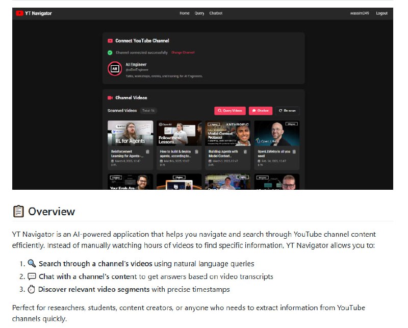 AI驱动的YouTube内容探索工具，让你秒变YouTube搜索达人