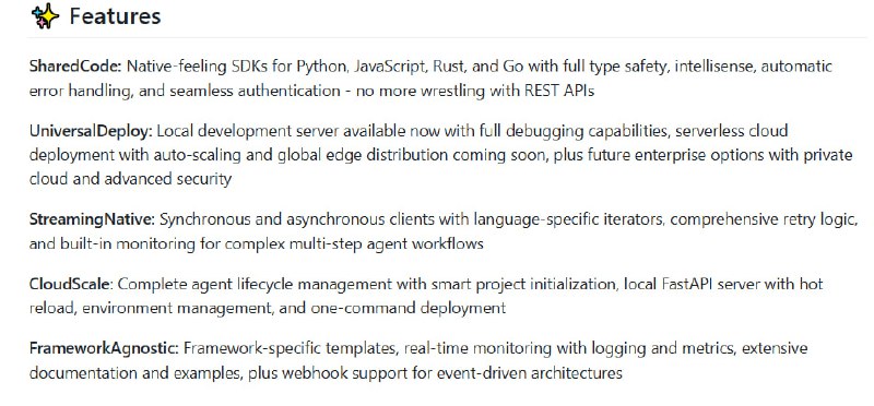 RunAgent：跨语言无缝部署 AI Agent 的通用平台，打破开发语言壁垒，实现一次编写、全场景调用