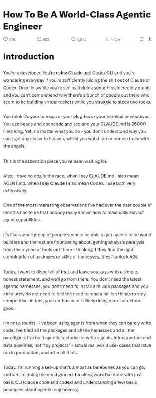 写给每个AI工程师：你那26000行的提示词，可能正在拖垮你的Agent | 推文别再沉迷于寻找终极AI Agent框架了