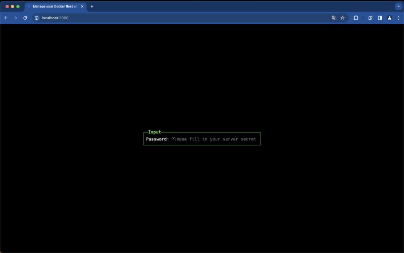 自托管的Web版Docker资源管理工具，轻松管理远程服务器上的Docker资源，具备丰富的功能和灵活的部署选项Isaiah | #工具自托管的Web版Docker资源管理工具，轻松管理远程服务器上的Docker资源，具备丰富的功能和灵活的部署选项Isaiah | #工具