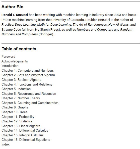 新书《Math for Programming》揭示了编程背后的数学核心，强调掌握数学是提升代码质量和解决复杂问题的关键