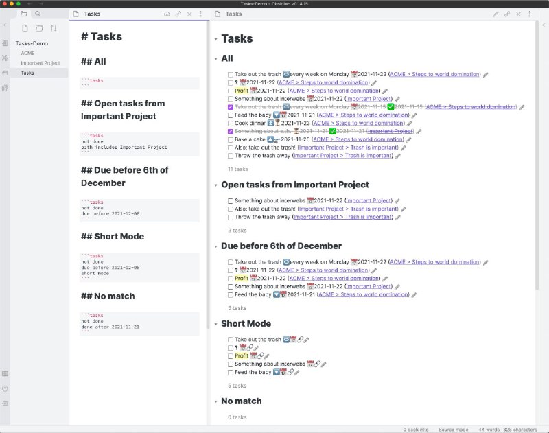 Obsidian Tasks：Obsidian知识库的任务管理器GitHub | 文档 | #ObsidianObsidian Tasks：Obsidian知识库的任务管理器GitHub | 文档 | #Obsidian