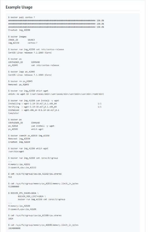 以大约100行Bash实现Docker | Bocker