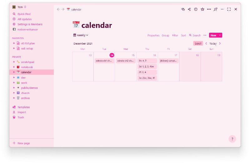 notion-enhancer  能让  #Notion 增强的工具，适用于 MacOS、Linux 和 Windows