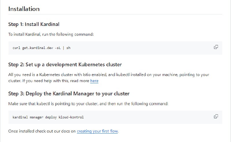 轻量级Kubernetes集群内临时开发环境的创建工具，支持按需部署开发服务版本，实现资源共享与请求路径优化，提供不同配置级别的开发流程Kardinal | #工具轻量级Kubernetes集群内临时开发环境的创建工具，支持按需部署开发服务版本，实现资源共享与请求路径优化，提供不同配置级别的开发流程Kardinal | #工具