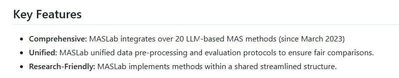 MASLab：一个为基于LLM的多Agent系统打造的统一且全面的代码库