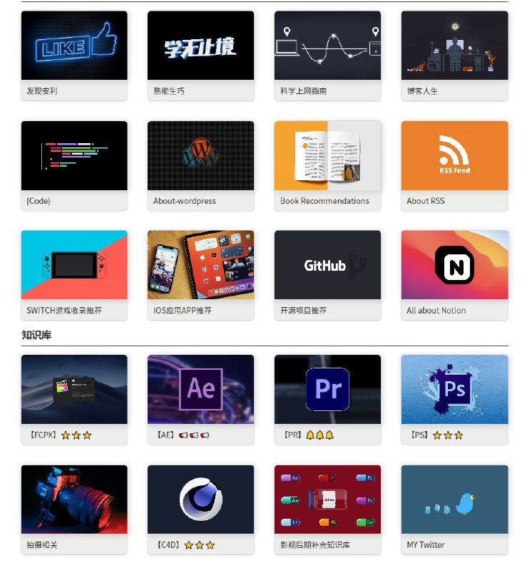 推荐一个频道主(非互推），频道质量非常不错，比我做得更好，网站也做得很好