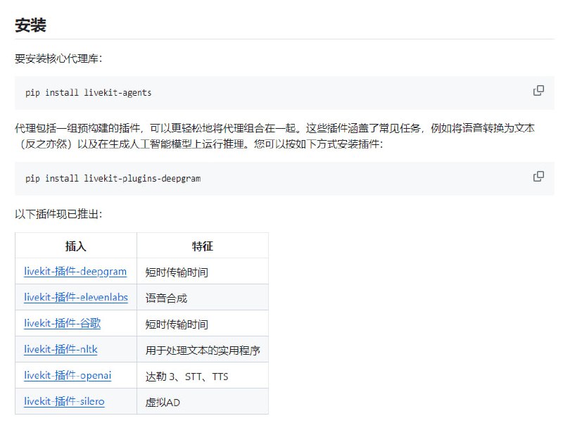 LiveKit Agents：用于构建实时多模态AI应用的框架旨在构建在服务器上运行的实时、可编程参与者