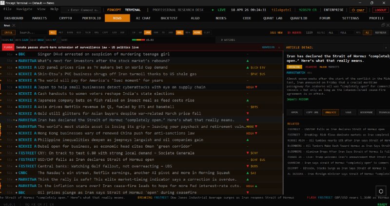金融分析常常需要同时打开多个软件，数据源工具抓取行情，Excel建模计算，TradingView画K线图，聊天工具交流观点，来回切换效率低下