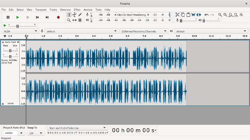 Tenacity：易用、隐私友好的跨平台多声道录音/音频编辑 #工具 ，适用于 Windows、macOS、Linux 和其他操作系统