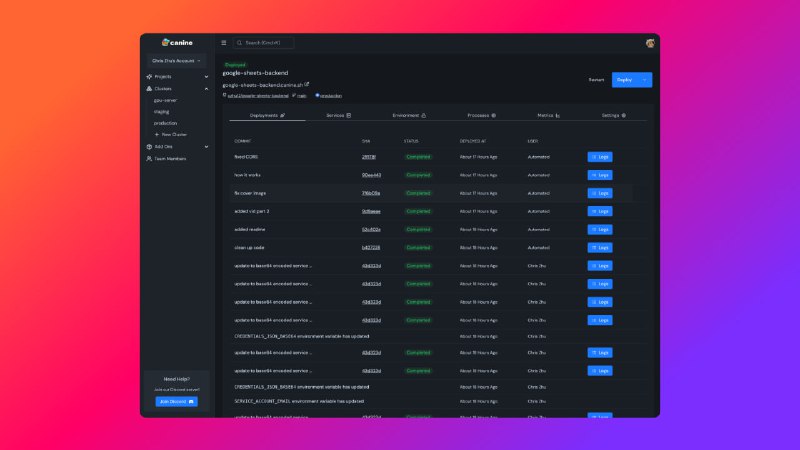 Canine：为Kubernetes集群部署带来Heroku般简单体验的平台