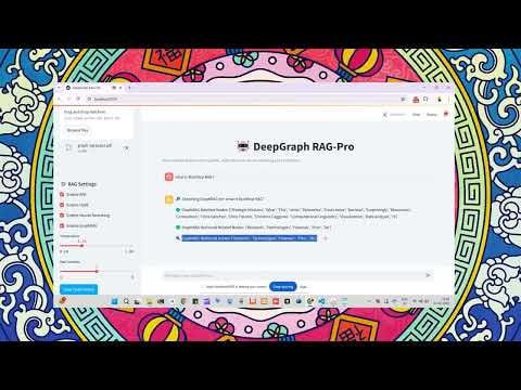 DeepSeek-RAG-Chatbot：一款完全免费、本地运行（无需联网）的高级RAG架构聊天机器人