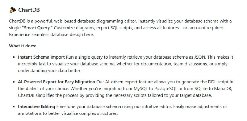 数据库设计和管理常常需要反复查看表结构和关系，光靠SQL语句难以直观理解，团队协作也不便