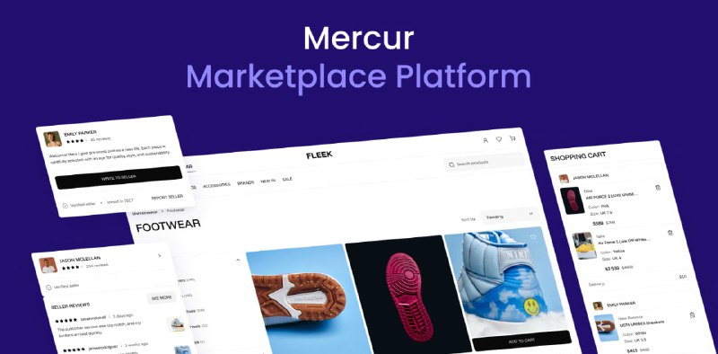 Mercur：首个真正无限制的开源多商户市场平台，结合 SaaS 简洁与开源自由，基于 MedusaJS 构建，适配多种商业模式，助力打造定制化市场体验