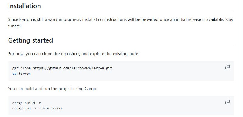 Ferron：一款用Rust编写的快速、内存安全的Web服务器