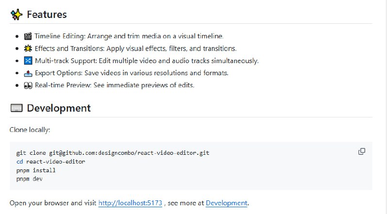 React Video Editor：一个基于React和Remotion的在线视频编辑器，轻松实现Capcut和Canva的类似功能