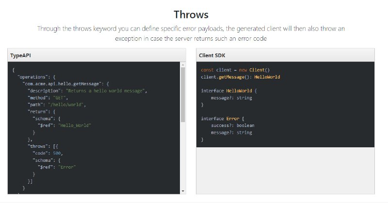 typeapi.org：为代码生成优化的 OpenAPI 替代方案typeapi.org：为代码生成优化的 OpenAPI 替代方案