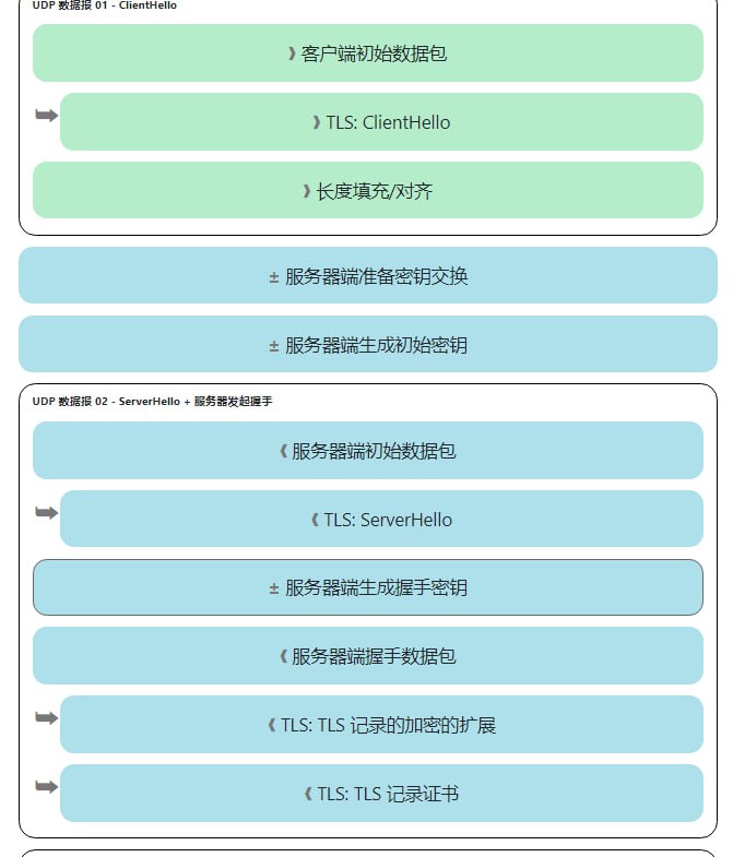 一个图解各类传输层协议的网站，包括 QUIC、DTLS、TLS1.3、TLS1.2 连接过程的详细图解，还包括了代码实现，很适合对计算机基础底层的人学习