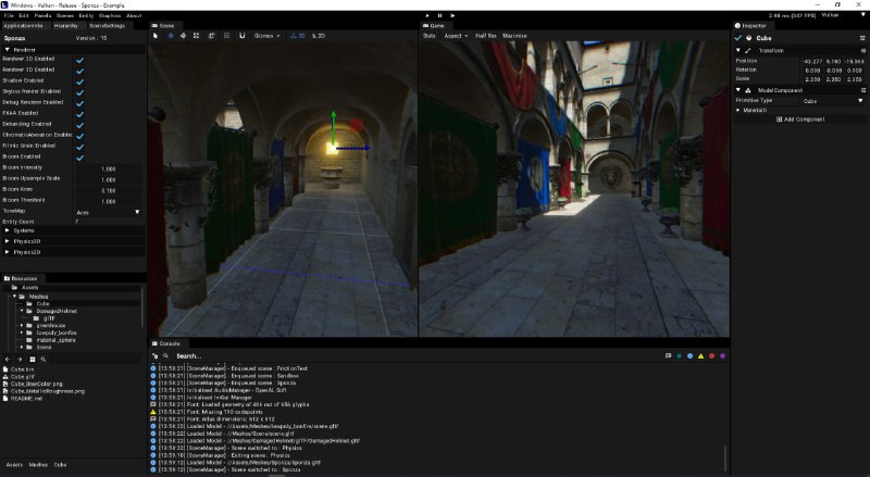Lumos Engine：用C++编写的跨平台2D/3D游戏引擎，支持OpenGL和VulkanLumos Engine：用C++编写的跨平台2D/3D游戏引擎，支持OpenGL和Vulkan