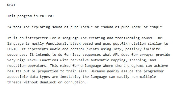 一个极简而强大的音频合成工具，用简洁的代码创造复杂的声音效果