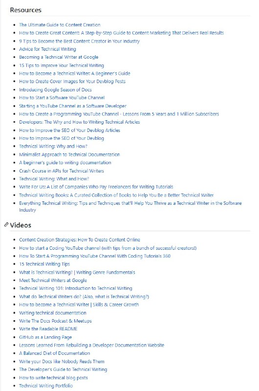 技术写作相关资源 | awesome-technical-writing技术写作相关资源 | awesome-technical-writing
