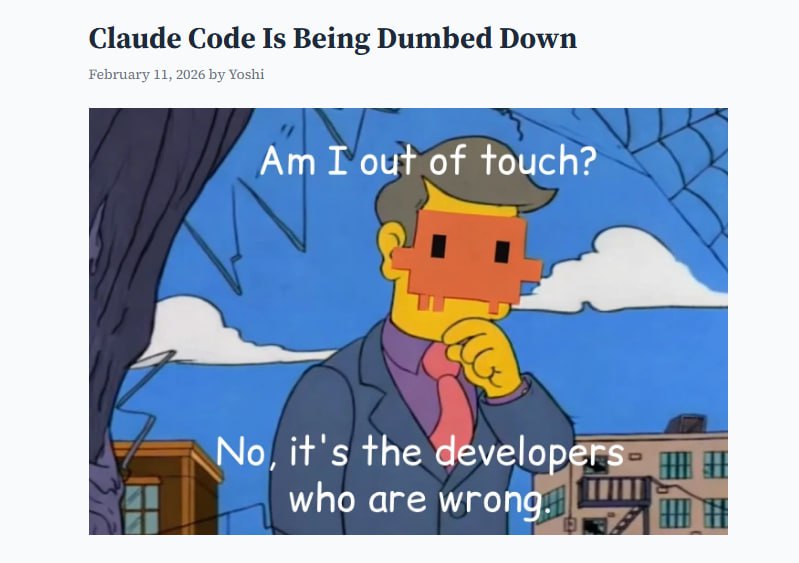 当你每月花1500元买的工具，开始对你隐瞒它在做什么 | blogClaude Code 2.1.20版本悄悄做了一件事：把所有文件读取和搜索操作的详细信息，压缩成了一行毫无意义的摘要