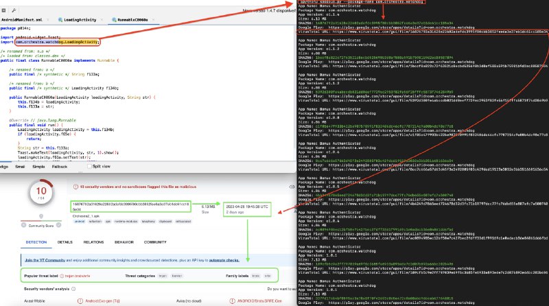 一个简单的工具，允许用户搜索和分析 Android 应用程序的潜在安全威胁和漏洞创建一个 Koodous 帐户并获取API密钥注册地址 | KoodousFinder | #工具