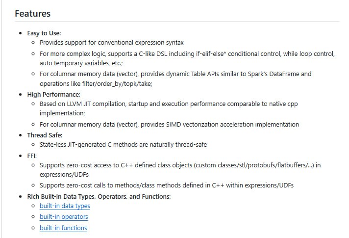 RapidUDF：高性能C++表达式/脚本执行引擎，为在线系统提供极速计算支持
