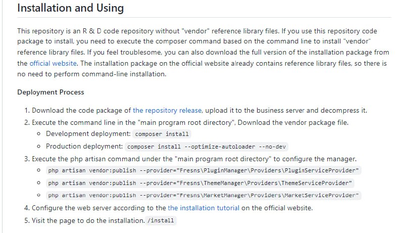 Fresns：一个开源的社区平台，基于信息流设计理念和数据流插件机制，并兼顾传统「社区论坛」形式详细特性和体验 | 用户阅读安装与操作文档 | 开发人员扩展文档和数据库结构