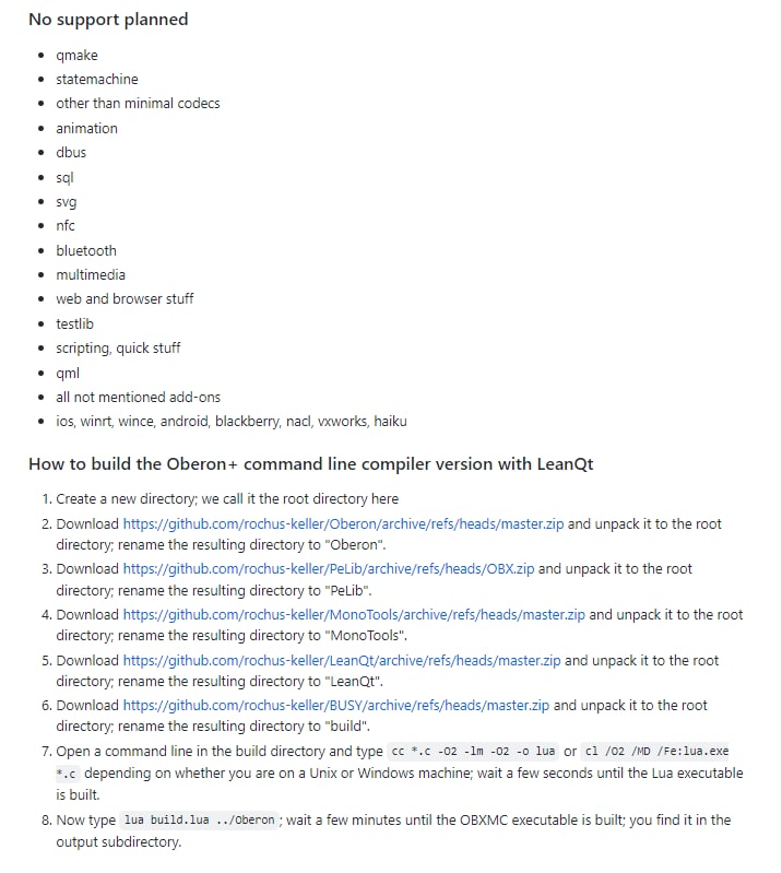 引文：LeanQt 是一个精简的 Qt 版本，其中包括基本功能，并且易于从源代码构建并与应用程序集成