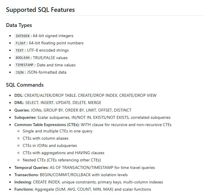 Stoolap：一款高性能、零依赖的纯Go语言SQL数据库，支持事务处理和数据分析