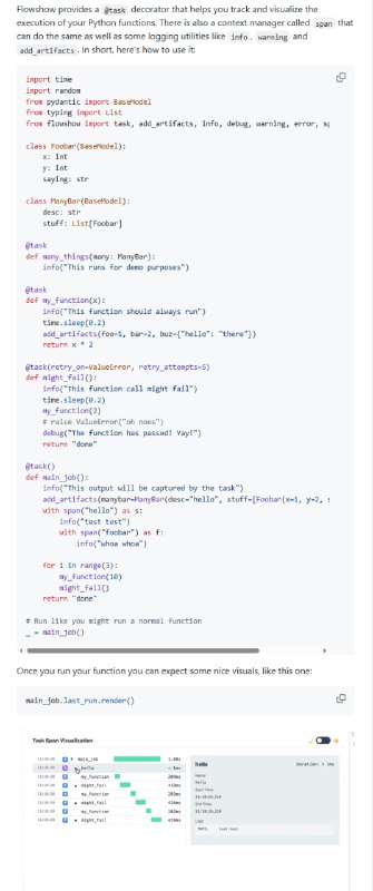为Python任务流提供超轻量级的可视化工具